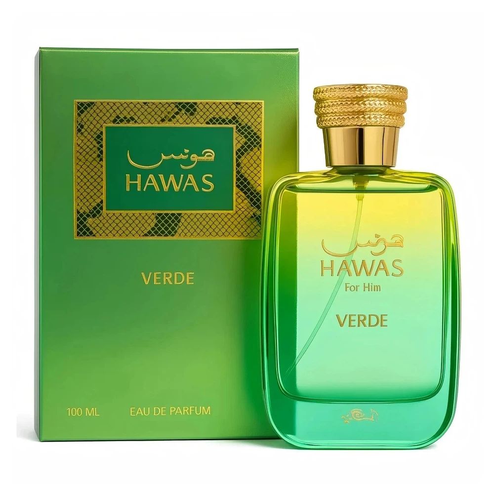 Perfume Fragrance Lasting - Rasasi Hawas Verde For Him Eau