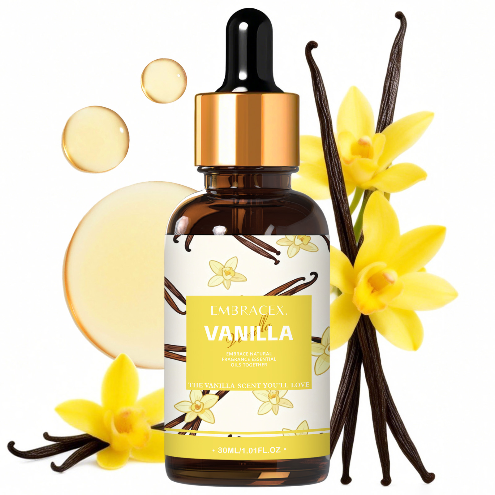 Perfume Fragrance Diffuser - 30ml Minyak Aroma Vanila Untuk Diffuser