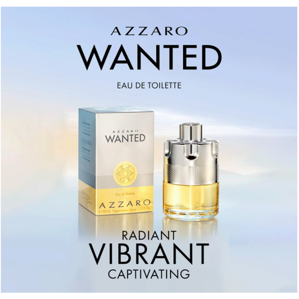 Perfume Fragrance Enhancer - Azzaro Wanted EDT 100ml, parfum pria
