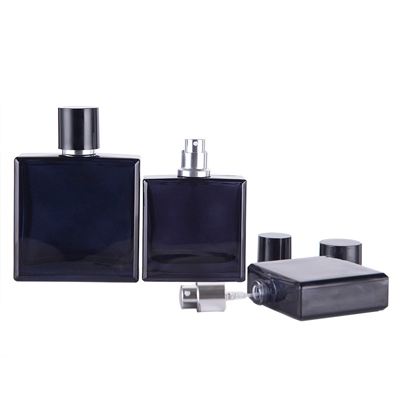 Perfume Zara - Botol semprot parfum kaca kotak datar