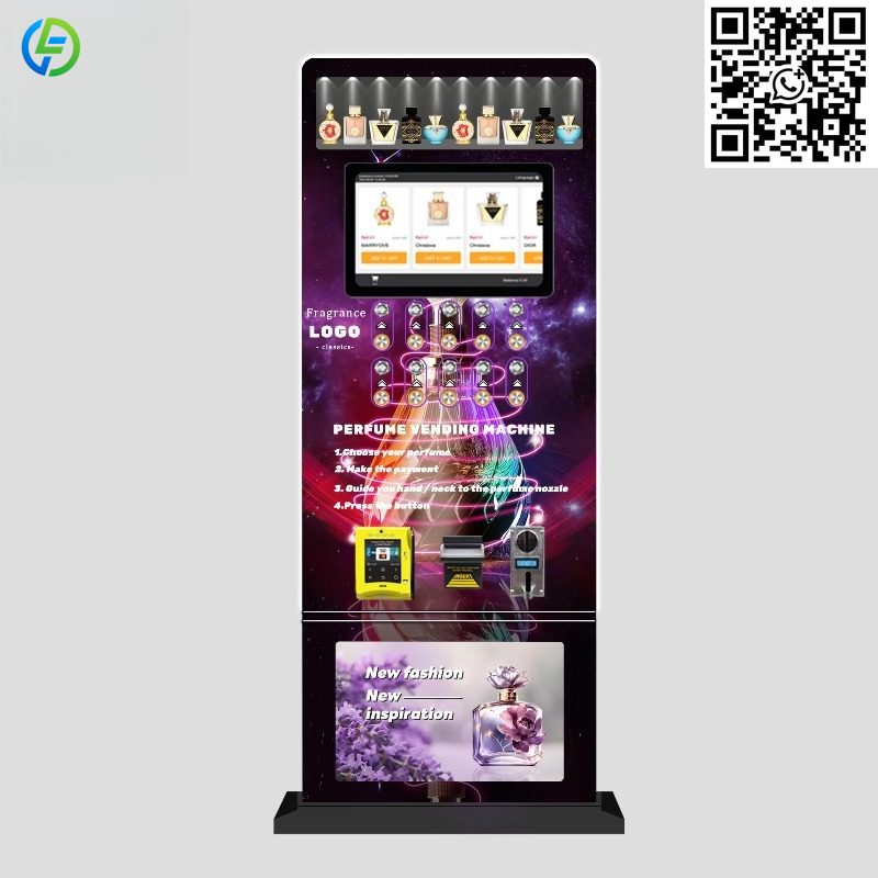 Mesin Penjual Parfum Otomatis  - Perfume Fragrance Vending Machine ulasan dan harga