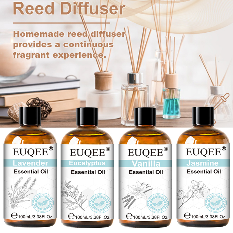 Minyak Esensial 100ml dengan P - Perfume Fragrance Diffuser ulasan dan harga