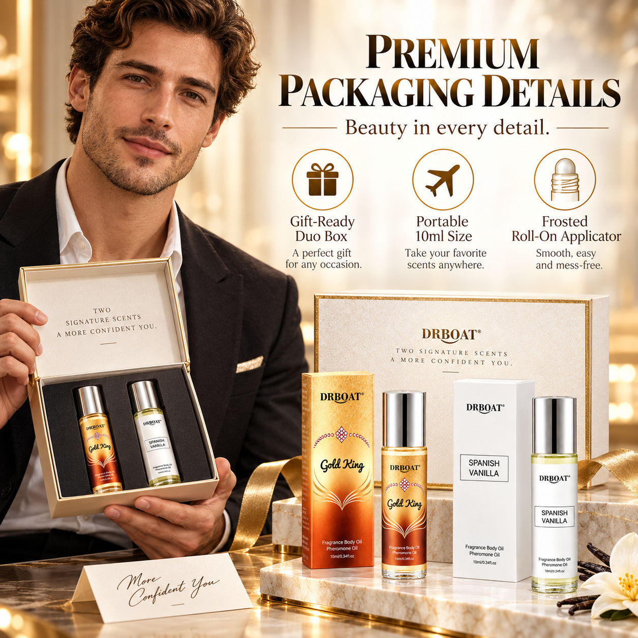 Set Minyak Parfum Roll-on Duo  - Perfume Fragrance Lasting ulasan dan harga
