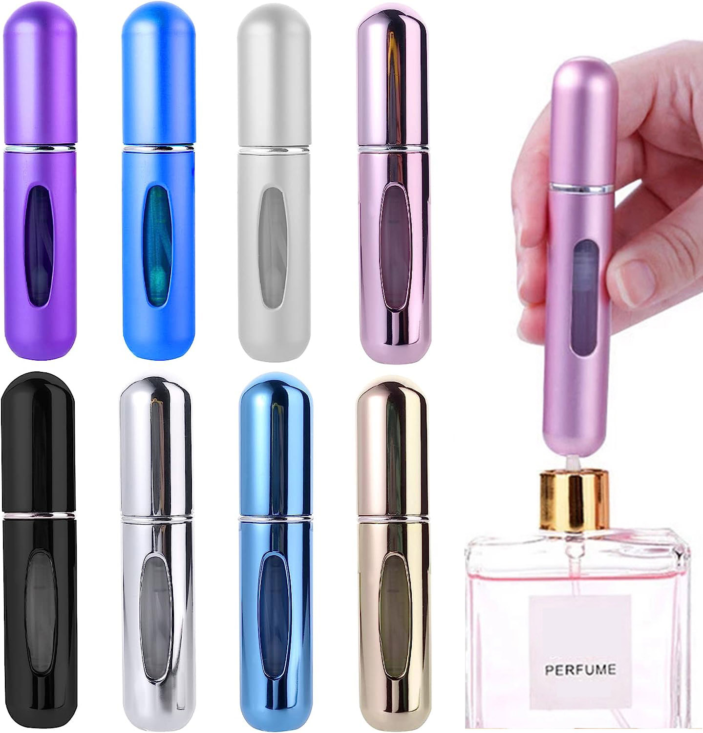 Botol semprot parfum Mini port - Perfume Fragrance Vending Machine ulasan dan harga