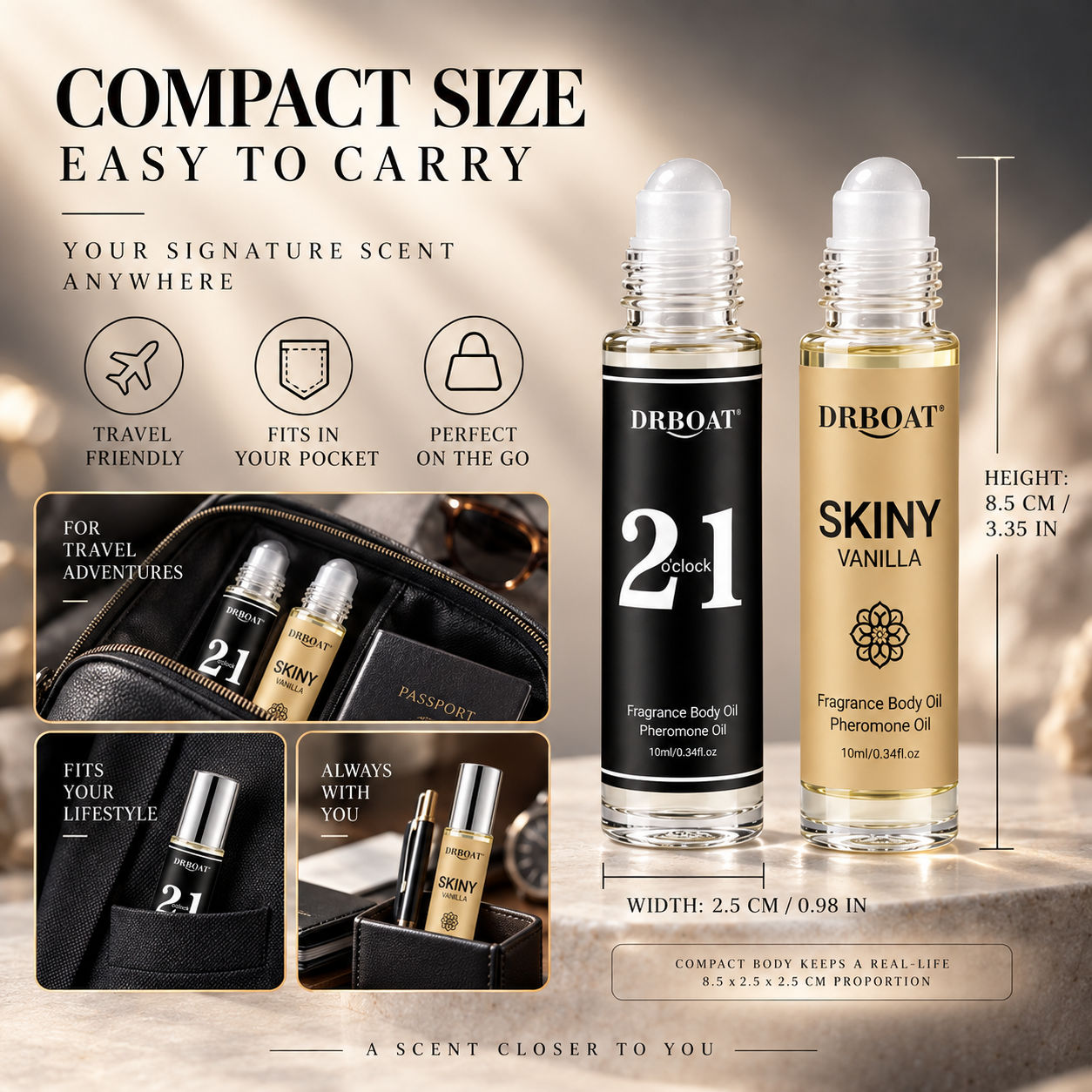 Minyak Parfum Roll-On untuk Pr - Perfume Fragrance Lasting ulasan dan harga