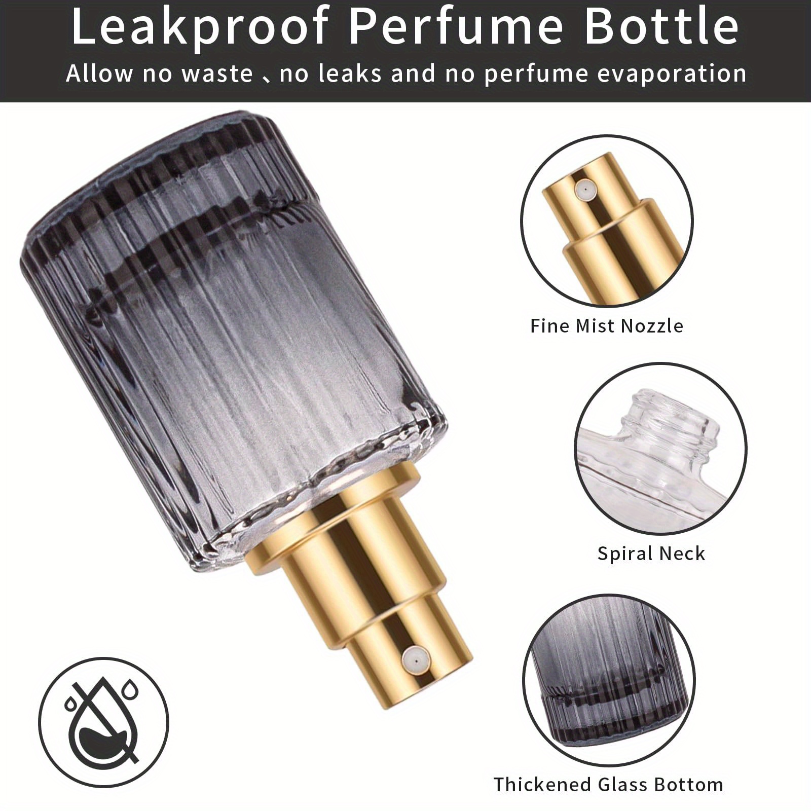 2/4 Buah Semprotan Botol Parfu - Perfume Zara ulasan dan harga